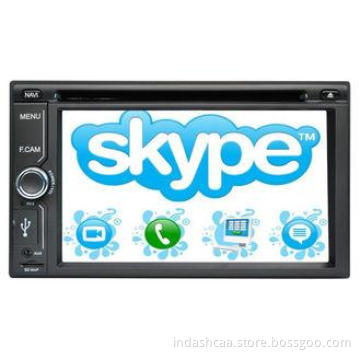 In Dash Universal Car DVD Player With GPS Navigation / Muli